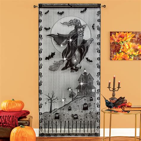 Witchy Goodbye: Saying Farewell with Witch Door Curtains